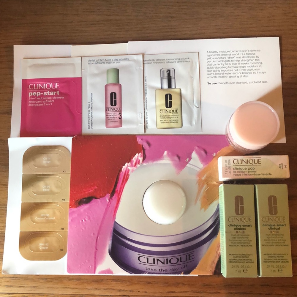 NWOT Clinique Sample & Travel Size Products